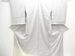 アンティーク　絽鷺草模様着物仮絵羽